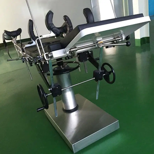 معدات المستشفيات الطبية بالأشعة السينية متوافقة مع جهاز تحكم مزدوج سرير جراحة متعددة الأغراض طاولة تشغيل مع بطارية - Product Image 2