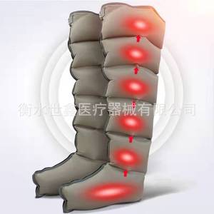 Appareil de thérapie par pression d'air médical Jiahe pour les varices, masseur de jambes à domicile avec acupression et pétrissage, 4 têtes - Product Image 3