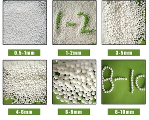 Billes d'alumine activée déshydratante à haute capacité d'adsorption, adsorbant pour sécheur d'air, certifié ISO - Product Image 3