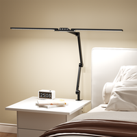 Lampe de table LED pour chambre à coucher, lecture au chevet, lampe de table de luxe, lampes de table design, lumière LED pour chambre à coucher, mesa de luz inteligente, lumière de chambre