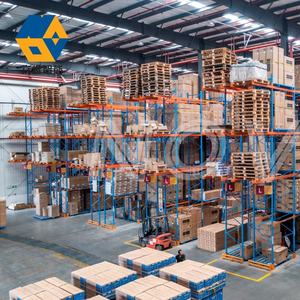 מחסן אחסון מתלה מותאם אישית ערימה מדפים עומס יציב 1000 ק "ג/2000 ק" ג/3000 ק "ג כבד ממתכת תעשייתית - Product Image 6