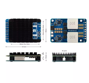 Module d'alimentation MATEK PM20S-2 pour drone, deux régulateurs de tension abaisseurs indépendants 9V-85V, diviseur de tension 25K, matériau ABS - Product Image 5