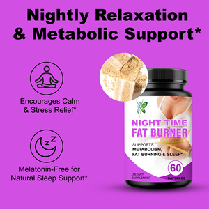 Bruciagrassi Notturno con Melatonina in Capsule, con Fagiolo Bianco per Bruciare i Grassi, Supporto al Metabolismo, Sonno Profondo, Bruciagrassi Notturno - Product Image 5