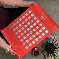 Papier personnalisé imprimé conception jeu d'aventure Date nuit gratter affiche amour cadeau pour les couples