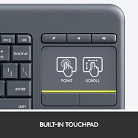 Fabricante personalizado profesional; acepta logotipos personalizados; teclado con 82 teclas, cable USB y panel táctil KG302