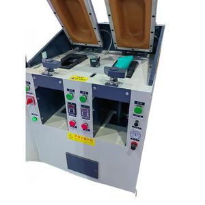 เครื่องจักรทำรองเท้าแบบกึ่งอัตโนมัติยี่ห้อ New Baolin สำหรับกดและติดพื้นรองเท้า ผลิตได้ 150-200 คู่/ชั่วโมง - Product Image 6
