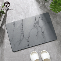 Hot Sell Factory Rabatt Preis Custom Design Schnellt rocknen Super Absorbent Rutsch feste natürliche Mutter Erde Stein Bade matte
