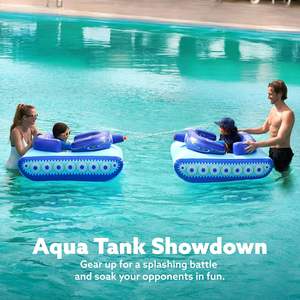 Flotador de Piscina para Adultos con Cañón de Agua, Juguete Inflable para Piscina, Lago o Mar, con Certificación BSCI y FCCA de Vietnam - Product Image 5