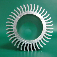 Dissipateur thermique en aluminium usiné CNC pour capteur radar automobile, souffleur de réfrigération, support de semis de serre, circuit intégré de puissance