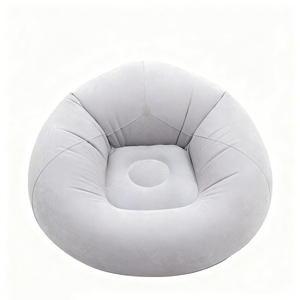 Canapé-lit gonflable d'extérieur en <span class=keywords><strong>PVC</strong></span> floqué au design sphérique moderne, idéal pour les hôtels, optionnel pour le salon - Product Image 6