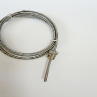 Sonde de température à thermocouple à baïonnette de type K, câble de 1 m, 2 m, 3 m, 5 m, 0-600 ℃   pour machine de moulage par injection de type J