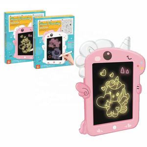Tableta de escritura de aprendizaje educativo D4232 tablero de escritura de dibujo colorido electrónico borrable dibujo Doodle Pad juguete para niños regalos - Product Image 5