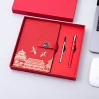 Set de Regalo Empresarial con Logotipo Personalizado, Vaso, Cuaderno y Bolígrafo, Kit Promocional Ejecutivo de Lujo de 3 Piezas para Clientes y Empleados