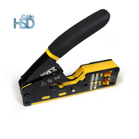 아마존 이베이 OEM 공장 이지 RJ45 크림핑 툴 DIY 등급 스틸 패스스루 크림퍼 EZ 패스스루 툴
