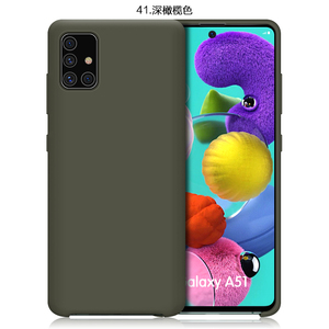 Custodia in <span class=keywords><strong>Silicone</strong></span> SUNNY <span class=keywords><strong>A51</strong></span> custodia per cellulare a 10 colori per accessorio per telefono cellulare Samsung Open Bottom Style - Product Image 5