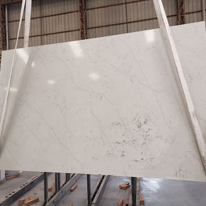 Losa de Cuarzo Artificial Grande Ocean Carrara 4002 de Alta Calidad TMZ para Decoración Moderna de Interiores de Hoteles, Tableros de Mesa, Tamaño Personalizado - Product Image 2