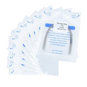 Fili di arco professionale ortodontico in acciaio inossidabile fili di arco dentale <span class=keywords><strong>Niti</strong></span> - Product Image 6