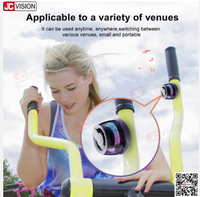 Jcvision haut-parleur led mini karaoké auto maison musique son subwoofers fête jeu professionnel intelligent portable haut-parleur led