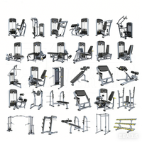 Équipement complet de musculation pour salle de sport, machine d'entraînement de force et cardio commerciale pour hôtel, club, centre de remise en forme