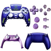 Coque de remplacement pour manette de jeu, compatible avec la coque de manette PS5, accessoires de réparation pour manette.