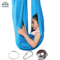 Hamac Chic pour Enfants, Balançoire Thérapeutique d'Intérieur avec Kit de Suspension pour TDAH et Troubles du Traitement Sensoriel, en Nylon Durable