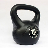 Kettlebell professionnel en plastique réglable en fer Logo personnalisé équipement de musculation entraînement à domicile ciment rempli de sable Gym Fitness