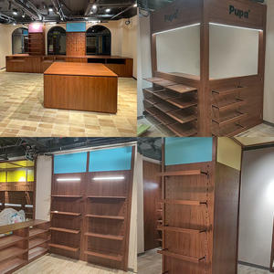 Lemari pajang kacamata Xuruihang modern anti gores berbahan logam dengan lampu LED, custom made kelas atas untuk seluruh toko, model <span class=keywords><strong>island</strong></span> tengah. - Product Image 6