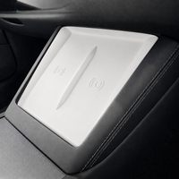 Housse de protection pour chargeur sans fil Tesla Model Y Juniper (2025/2026) & Model 3 Highland (2024/25/26) – Charge sans obstruction – Noir