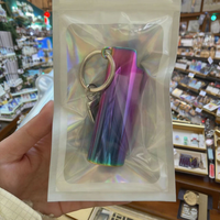 Étui pour briquet DEBANG, alliage de zinc de haute qualité, porte-briquet, logo personnalisé, rechargeable, allumage sûr, carburant au butane