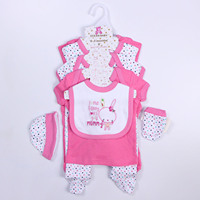 Barboteuse en pur coton pour bébés, ensemble unisexe à manches longues, 8 pièces, pour nouveau-né, body
