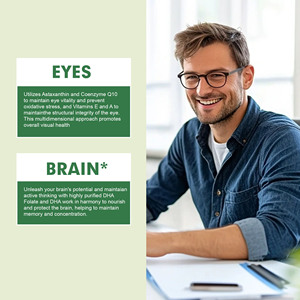 All'ingrosso su ordinazione adulti alghe olio <span class=keywords><strong>Omega</strong></span>-3 Gummies EPA DHA integratori per la salute ossa degli occhi vitamina coenzima Q10 caramelle gommose - Product Image 5
