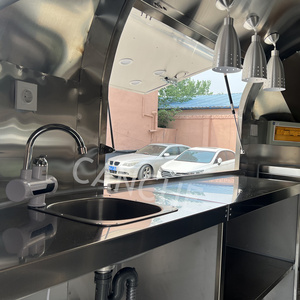 Camión calentador de alimentos Carros móviles de comida Camión de comida móvil a la venta Carritos ambulantes para helados - Product Image 5