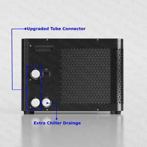 ICEGALAX bak mandi es miring, terapi celup dingin dan pemulihan kebugaran ozon WiFi mendukung bak mandi es miring miring dan pendingin air - Product Image 3
