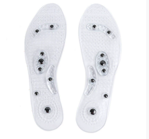 <strong>Acupressure</strong> <strong>Magnetic</strong> Shoe Insoles <strong>Magnetic</strong> Massage Foot <strong>Therapy</strong> Reflexology Pain Relief Shoe Inserts - Product Image 1