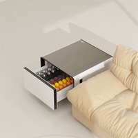 Réfrigérateur de table d'appoint intelligent pour mini-bar Casiers de distributeur automatique intelligent Réfrigérateur Table basse intelligente