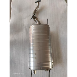 Silencieux d'échappement en acier inoxydable poli miroir de 1,5 mm d'épaisseur avec garantie d'un an pour Land Cruiser LX470 4,7 L de 1998 à 2007 - Product Image 1