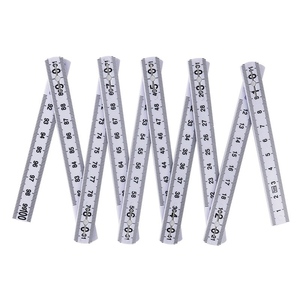 1M 2M de règle de menuisier pliante légère et compacte règle de mesure curseur utilisé pour les accessoires de travail du bois - Product Image 1