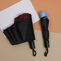 Parapluie Pliant Automatique Double Fonction Personnalisable Très Grande Taille Protection Soleil Pluie Design Moderne Vente en Gros