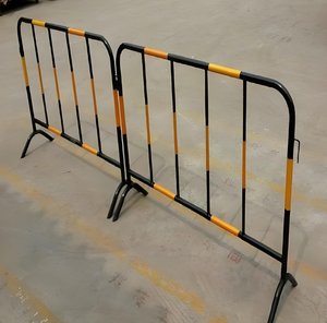 स्टॉक अस्थायी चल सुरक्षात्मक बाड़ में जस्ता स्टील घोड़े की सुरक्षा चेतावनी - Product Image 4