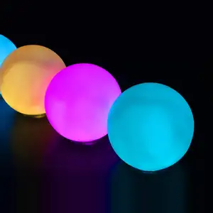 Gifts Sets For Kids LED Colorful Orb Sphere Magic Light Waterproof Remote Controlled Mini Ball Light Ornaments Home Decor