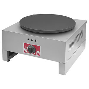 Machine à crêpes en fonte commerciale simple de 40cm pour restaurant à usage domestique farine électrique crêpe <span class=keywords><strong>boulanger</strong></span> collations au design arrondi - Product Image 4