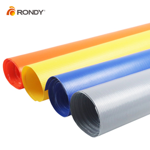 Bâche en PVC imperméable et laminée pour protection extérieure avec revêtement anti-UV argenté, autre tissu tissé uni <span class=keywords><strong>RONDY</strong></span> - Product Image 5
