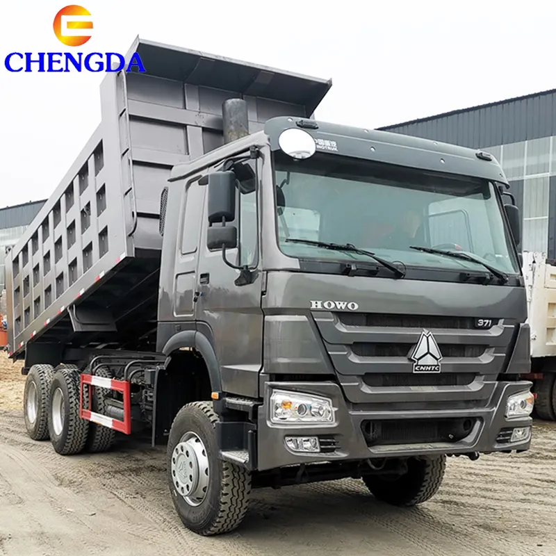Sinotruk מחיר אתיופיה סין בשימוש וחדש HOWO 6x4 16 20 מ"ק 10 גלגל טיפר משאית כרייה dump משאית למכירה