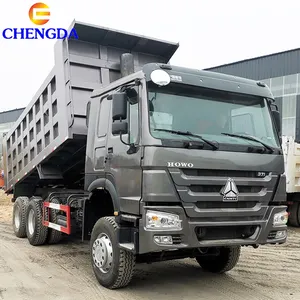 Sinotruk Giá Ethiopia Sino Sử Dụng Và Mới HOWO 6X4 16 20 Cubic Meter 10 Bánh Xe Tipper Xe Tải Khai Thác Mỏ Dump Truck Để Bán