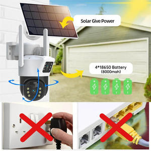 HD 1080P Cámara solar inalámbrica inteligente Batería de baja potencia WiFi para construcción y bienes raíces - Product Image 6