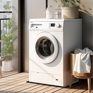 Bac de lavage <span class=keywords><strong>pour</strong></span> machine à laver, bac en silicone imperméable <span class=keywords><strong>pour</strong></span> la protection du sol, bac anti-fuite <span class=keywords><strong>pour</strong></span> machines à laver - Product Image 4