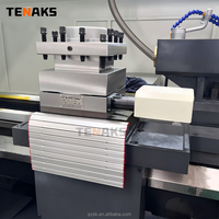 Torno CNC Horizontal Multifunción de Alta Precisión CK6136, Bancada Plana, Control GSK, Husillo Único, Trabajo Mediano, con Función de Fresado