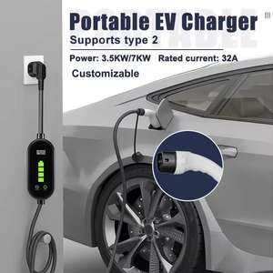 Nuevo Cargador Portátil para Vehículos Eléctricos CCS2 de 3.5kW con Clasificación IP54 y Protección Contra Fugas para Autos Eléctricos en el Reino Unido - Product Image 3