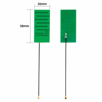 Antenne WIFI intégrée 6DBI à gain élevé avec support adhésif 2.4G pour connecteur polarisation linéaire 50 Ohms pour sans fil