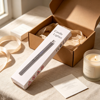 Allume-cigare électrique à arc rechargeable par USB, sans flamme, résistant au vent, pour bougies, cheminée, cuisine, barbecue, usage domestique